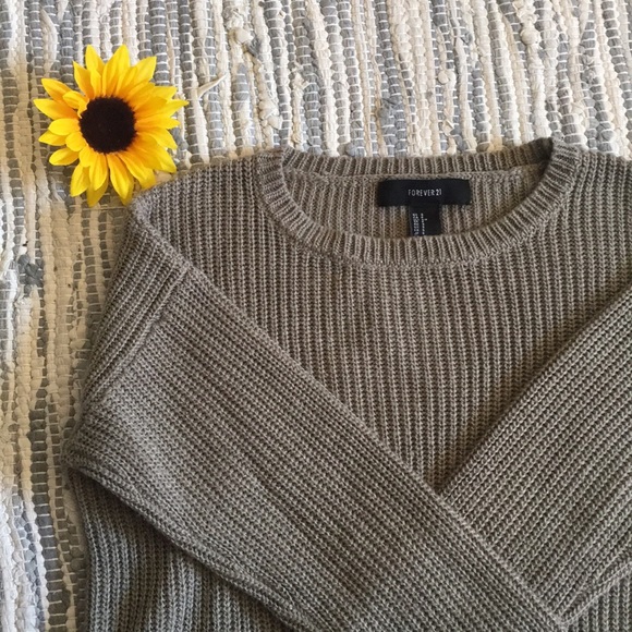 Forever 21 Sweaters - Olive Green Sweater